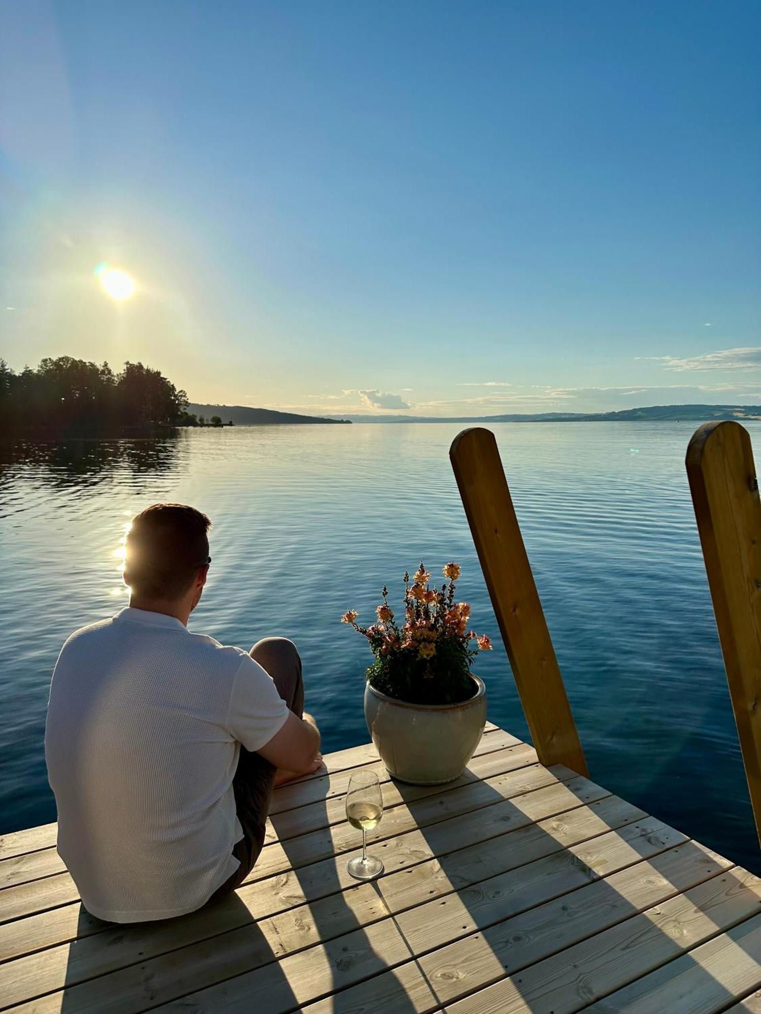 Hotel Idylliske Evjua Ved Mjosa Skreia Zewnętrze zdjęcie